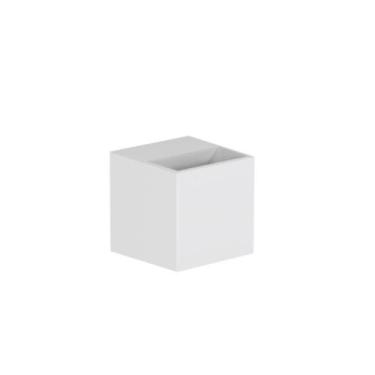 Imagem de Arandela Led Cubo Quadrado Facho R Externo 2700K 2W Bivolt 5X5X5Cm Alu