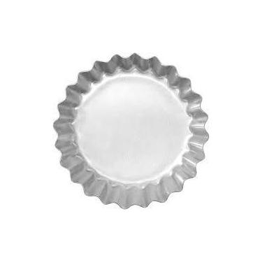 Imagem de FORMA TORTA MAÇA FUNDO FIXA 13x3CM FORMA CRESPA - WALPAN