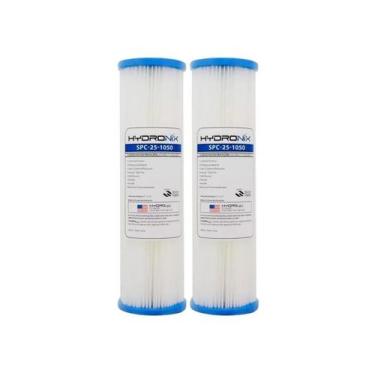 Imagem de 2 Und Refil Plissado 50 Micra Hydronix 10" Spc-25-1050