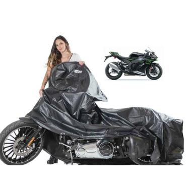 Imagem de Capa Protetora Kawasaki Ninja ZX-10R Forrada - Kahawai Capas Impermeáv