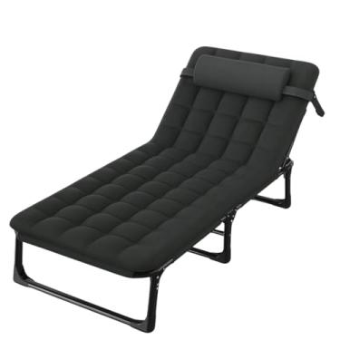 Imagem de Espreguiçadeira Dobrável Reclinável Praia Piscina 4 posições Revomax Cadeira Espreguiçadeira para Piscina, Praia, Jardim e Varanda – Cama Espreguiçadeira Resistente Design Confortável e Ergonômico