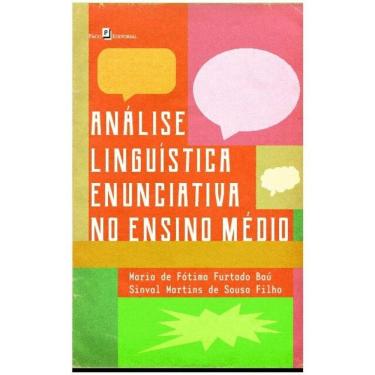 Imagem de Análise Linguística Enunciativa No Ensino Médio