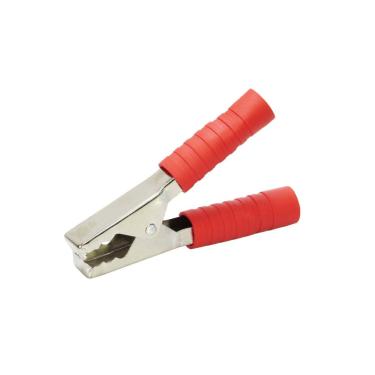 Imagem de Garra De Jacaré Isolada 135Mm 300A Vermelha Storm - Grjc0019