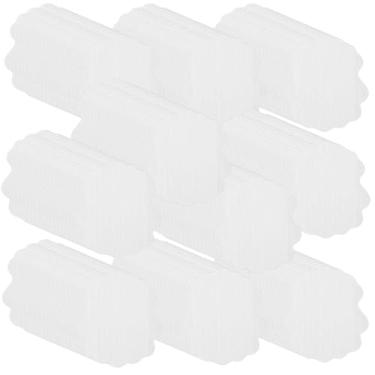 Imagem de 200 unidades de almofadas de suor para axilas confortáveis almofadas de suor não visíveis, almofadas absorventes de suor macias para axilas para homens, mulheres, viagens de escritório