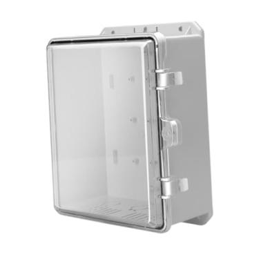 Imagem de YsXoWiui Caixa de Junção Elétrica, Caixa de Projeto de Energia, para Disjuntores Residenciais, Gabinete Transparente para Uso Industrial, Jardim E