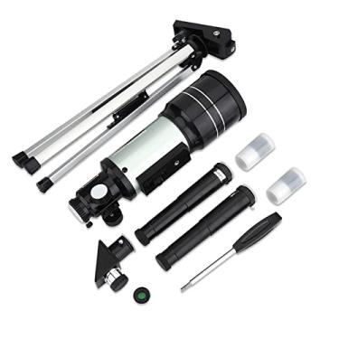 Imagem de Zerone Telescópio, Telescópio Astronômico de Telescópio Infantil Leve e Portátil com Tripé para Astrônomo Início