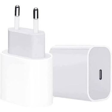 Imagem de Carregador Fonte Turbo Compativel I Phone 11,12 Saida Tipo C 20W -Nova
