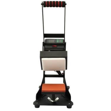 Imagem de 110V,HYZHANHONG Máquina de Prensagem a Calor DIY para Principiantes, Prensa de Sublimação Compacta para Criar T-Shirts, Sacos e Projetos de Artesanato Únicos em Casa (12 * 12CM)