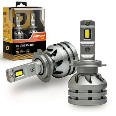Imagem de Kit Lâmpadas Led Tarponn  TP-6122 TX5 Pro H7 6000k 50W