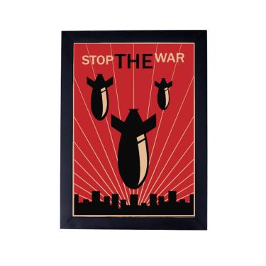 Imagem de Lindo presente quadro decoração guerra retro vintage p8371