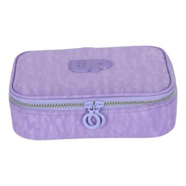 Imagem de Estojo Nécessaire Escolar 100 Pens Up4You Tactel Crinkle