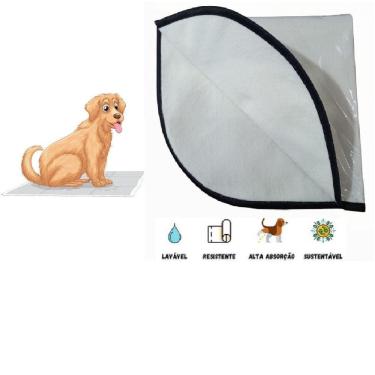 Imagem de Kit 3 Tapetes Higiênico Lavável P, Tamanho 50 X 60 Cm