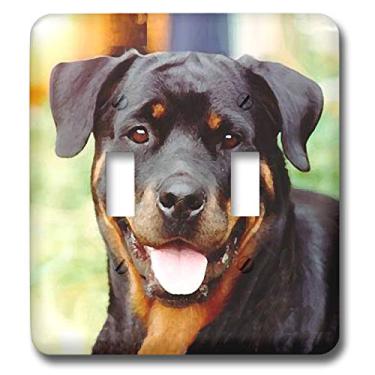 Imagem de 3dRose Interruptor duplo rottweiler lsp_4368_2