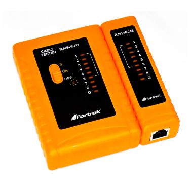 Imagem de Testador de Cabos Lan RJ11/45 Fortrek TCF101 - AC3080
