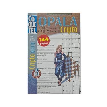 Imagem de Coquetel Opala Cripto Passatempos Atividades - Ediouro