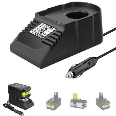Imagem de Carregador de bateria Carregador de carro HXTMOJU para bateria Ryobi 1