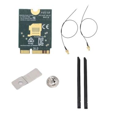 Imagem de GOWENIC Placa Sem Fio WiFi 6E, Adaptador de Rede M.2 NGFF 5.2 Tri Band 4200Mbps Com Antena 8dBi para 10 11