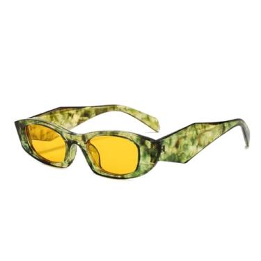 Imagem de Óculos de sol retrô tartaruga com armação grossa, feminino e masculino (7)