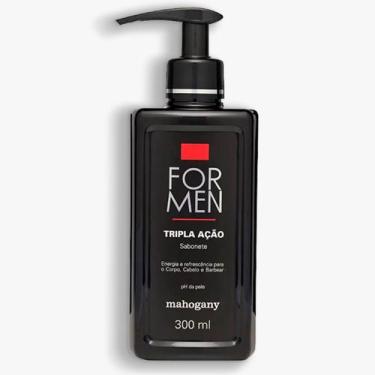Imagem de Sabonete Tripla Ação Mahogany for Men 300ml