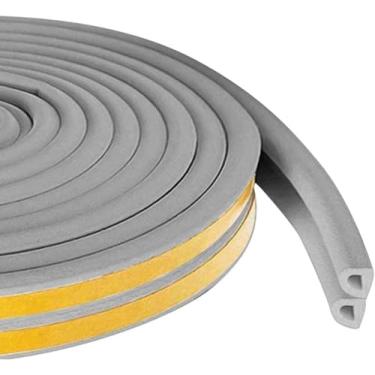Imagem de Tira de vedação de isolamento à prova de som para janelas com proteção autoadesiva (D-Gary, 1,8 m)