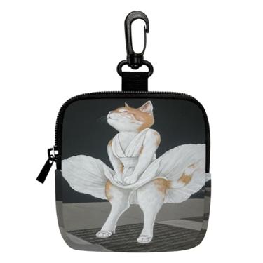 Imagem de Porta-chaves mini porta-moedas, bolsa multifuncional para chaves, moedas, fone de ouvido, batom, 1, LCS multicolorido 28754, Tendência