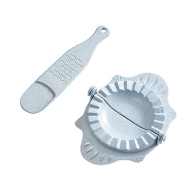 Imagem de Máquina de Bolinho de Massa, Prensa de Bolinho de Massa Manual Empanada Empanada com Colher de Recheio, Rolo Reutilizável, Cortador de Massa, Prensa para Cozinhar