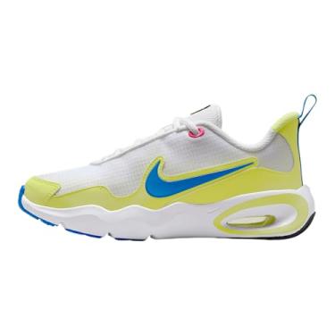 Imagem de Nike Tênis infantil Air Max Nova Big (IB7749-100, branco/limão claro/preto/azul fotográfico), Branco/Torção Limão Claro/Preto/Azul Foto, 16
