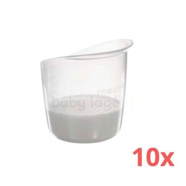 Imagem de Copinho para amamentação Copo amamentar bebê Baby Cup Medela 10 un