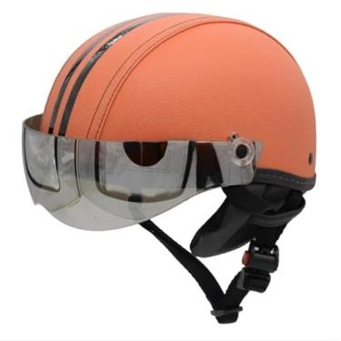 Imagem de Capacete Scooter Elétrica de Bike Skate Viseira Silver(Laranja,G - VESTE 59/60)