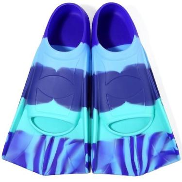 Imagem de Swim Fins Azuunye Kids Flippers Short para treinar na piscina