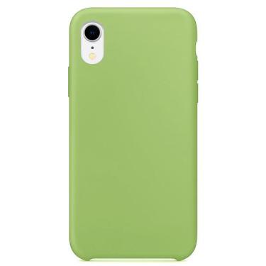 Imagem de Capa Capinha Silicone Compatível Com Apple iPhone XR - GCM Cases, Verd
