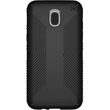 Imagem de Speck Produtos Capa Presidio Grip para Samsung Galaxy J3 (serve para Verizon J3 V 3ª geração, AT&T Express Prime 3; Cricket Amp Prime 3, Sol 3; T-Mobile J3 Star), preto/preto