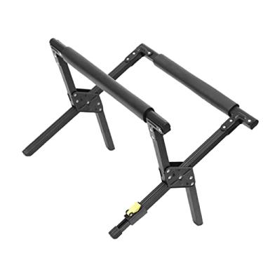 Imagem de YOUTHINK Suporte Refrigerador de Acampamento, Estrutura Dobrável de Liga de Alumínio para Uso Externo Com Design Portátil, Base Antiderrapante Estável e Recursos Versáteis (Preto)