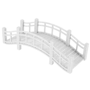 Imagem de Abaodam Dollhouse Miniature Bridge Vintage Arch Bridge Micro Landscape Ornament for Bonsai and Terrarium Decor Outdoor Dollhouse Decor