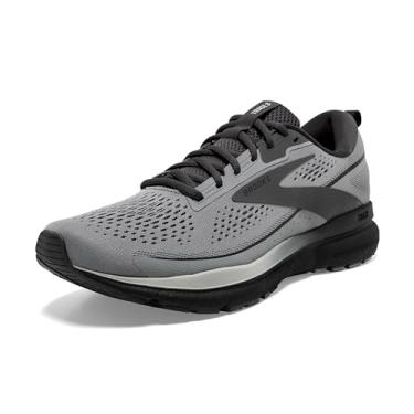 Imagem de Brooks Tênis de corrida masculino Trace 3 Neutral, Cinza/preto/ébano, 12.5