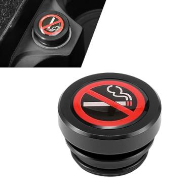 Imagem de Dogary Tampa de tomada de isqueiro de carro, placa de proteção de segurança para não fumar com anel de borracha reforçada, capa de plugue à prova d'água à prova de ferrugem, universal para carros de