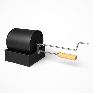 Imagem de Torrador de Café Manual Reforçado com Caixa Acoplada - 4 Litros - Uso em Fogão