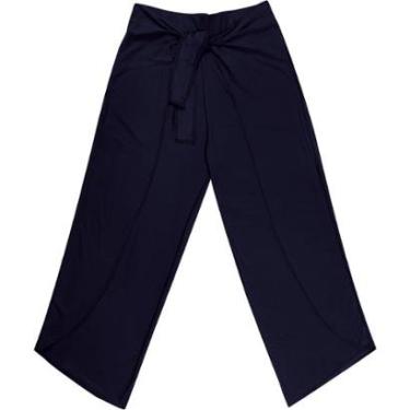 Imagem de Calça Envelope Feminina Rovitex Teen Azul-Feminino