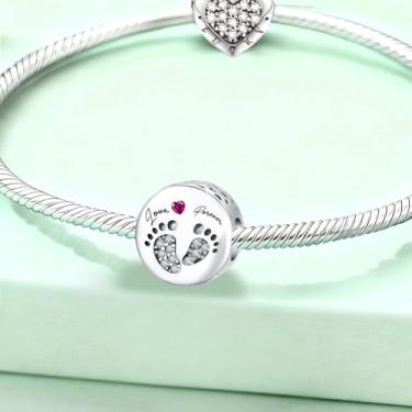 Imagem de 1 peça prata elegante árvore da vida berloque contas adequadas para mulheres faça você mesmo e roupa diária combinando joias decoração para mulheres presente para mãe, 10.41*6.47mm, Prata, Sem Pedra