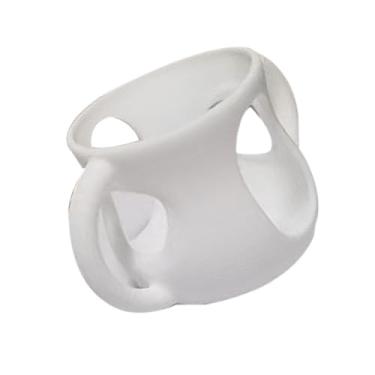 Imagem de Capa para garrafa de silicone, capa para mamadeira de vidro | Manga para garrafa de leite com alças | Suporte para garrafa anti-quebra, manga anti-queda e à prova de choque, seguro para máquina de lav