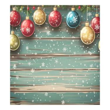 Imagem de SEHANY Capa magnética de bola de Natal, adesivos magnéticos de decoração de Natal antiarranhões para painel de geladeira e lava-louças, decoração de Natal de cozinha doméstica 58 x 66 cm