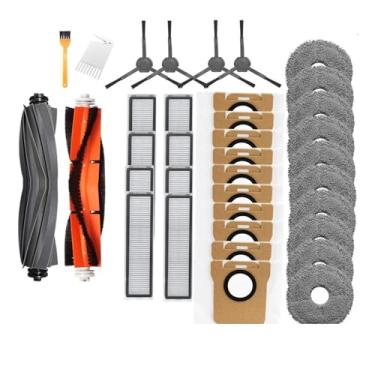 Imagem de Mop Cloth Compatible With Dreame Bot L10s Ultra/ S10/ S10 Pro Replacement Dust Bags Robot Vacuum Cleaner, Dreame Bot L10s Ultra Accessories(Dark Grey)