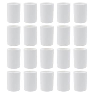 Imagem de LC LICTOP Acoplamento de tubo de PVC de 1/2 polegada, 20 peças soquete x encaixe de conector deslizante, adaptador de tubo de mangueira branco para sistema de encanamento, móveis DIY, irrigação