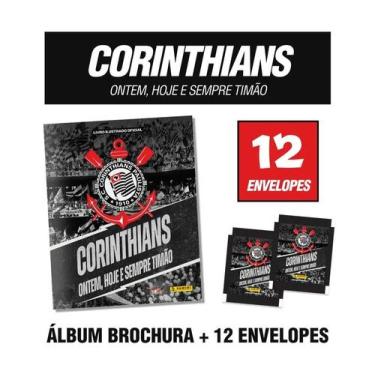 Imagem de CORINTHIANS 115 ANOS - Álbum Capa Cartão + 12 Envelopes - Panini
