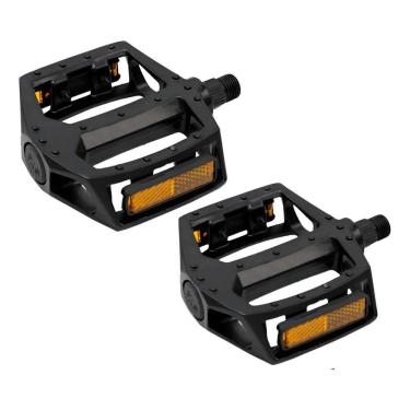 Imagem de Pedal Alumínio Plataforma Bicicleta Bike Rosca Grossa 9/16 M