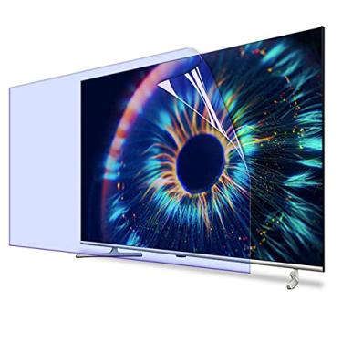 Imagem de uhyOHF Protetor de tela de TV antirreflexo, filtro de luz azul para proteção ocular de tela de TV, protetor de tela reutilizável para evitar tensão ocular, 46 polegadas 1017 * 570 (43