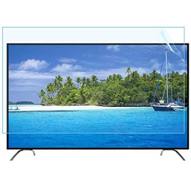 Imagem de uhyOHF Protetor de tela antiluz azul para TV, filtro antirreflexo de 60 a 75 polegadas, antiarranhões, película protetora antimiopia fosca / 60 pol. 1338 x 756 mm (75 pol. 1682 x 966 mm
