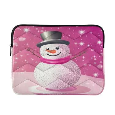 Imagem de Coikll Capa protetora para laptop boneco de neve à prova de choque para notebook de 13 a 14 polegadas