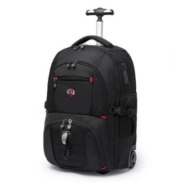 Imagem de Mochila Masculina Rodinhas Antifurto Executiva Notebook 360° 30 Litros-Unissex