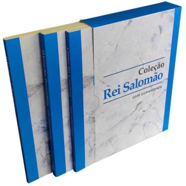 Imagem de Livro COLEÇÃO REI SALOMÃO com luva - Sefer